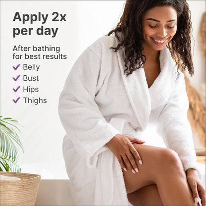 Trilastin Stretch Mark Cream for Pregnancy – Hydrating Belly Cream for Pregnant Women- Shea Butter & Vitamin E, Paraben Free, No Added Fragrances - Maternity Body Lotion for Belly, Hips, Thighs – 4 oz